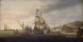 Cornelis Bol Zeegevecht tussen Hollandse oorlogsschepen en Spaanse galeien Seeschlachten